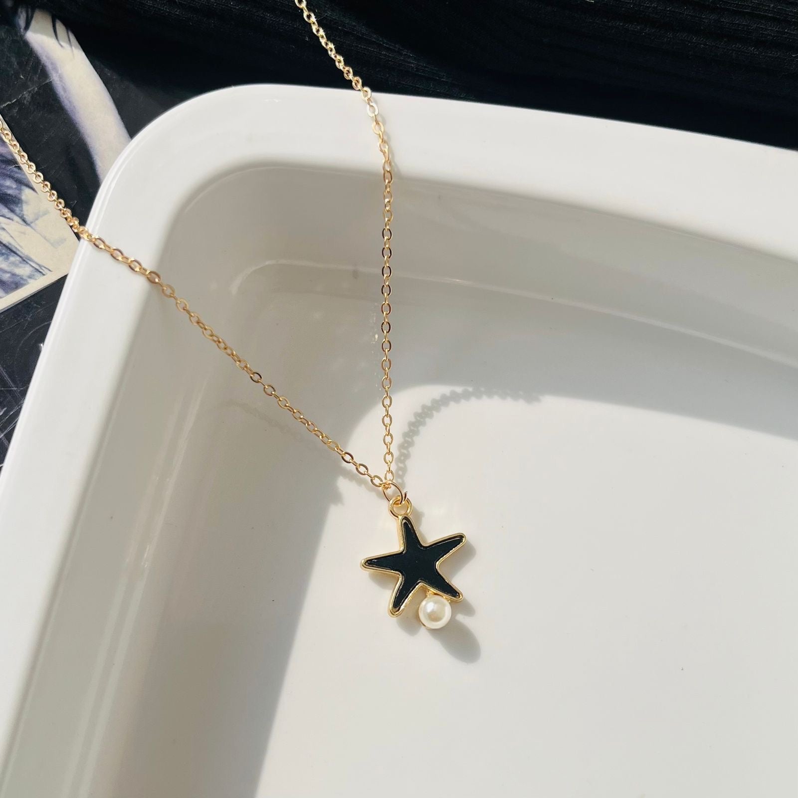 Pearl Star Necklace