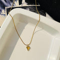 Heart Necklace ~ Anti Tarnish