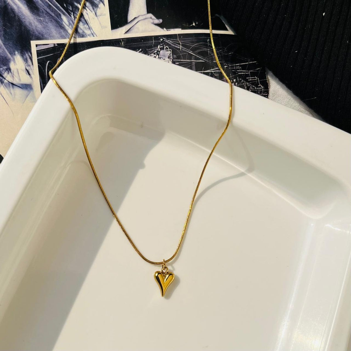 Heart Necklace ~ Anti Tarnish