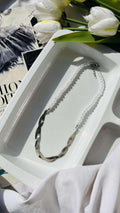 Silver Pearl Necklace