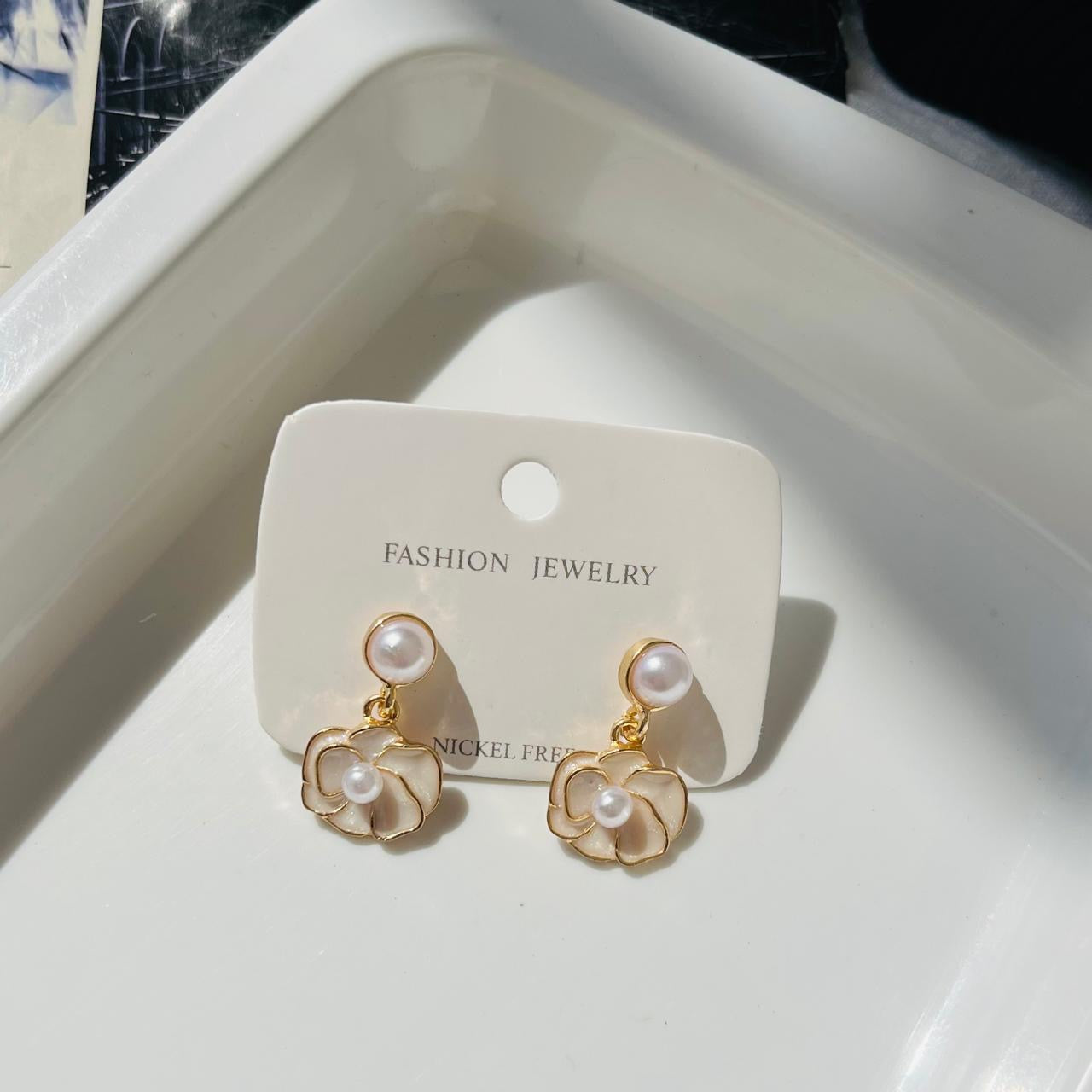 Blossom Pearl Earrings