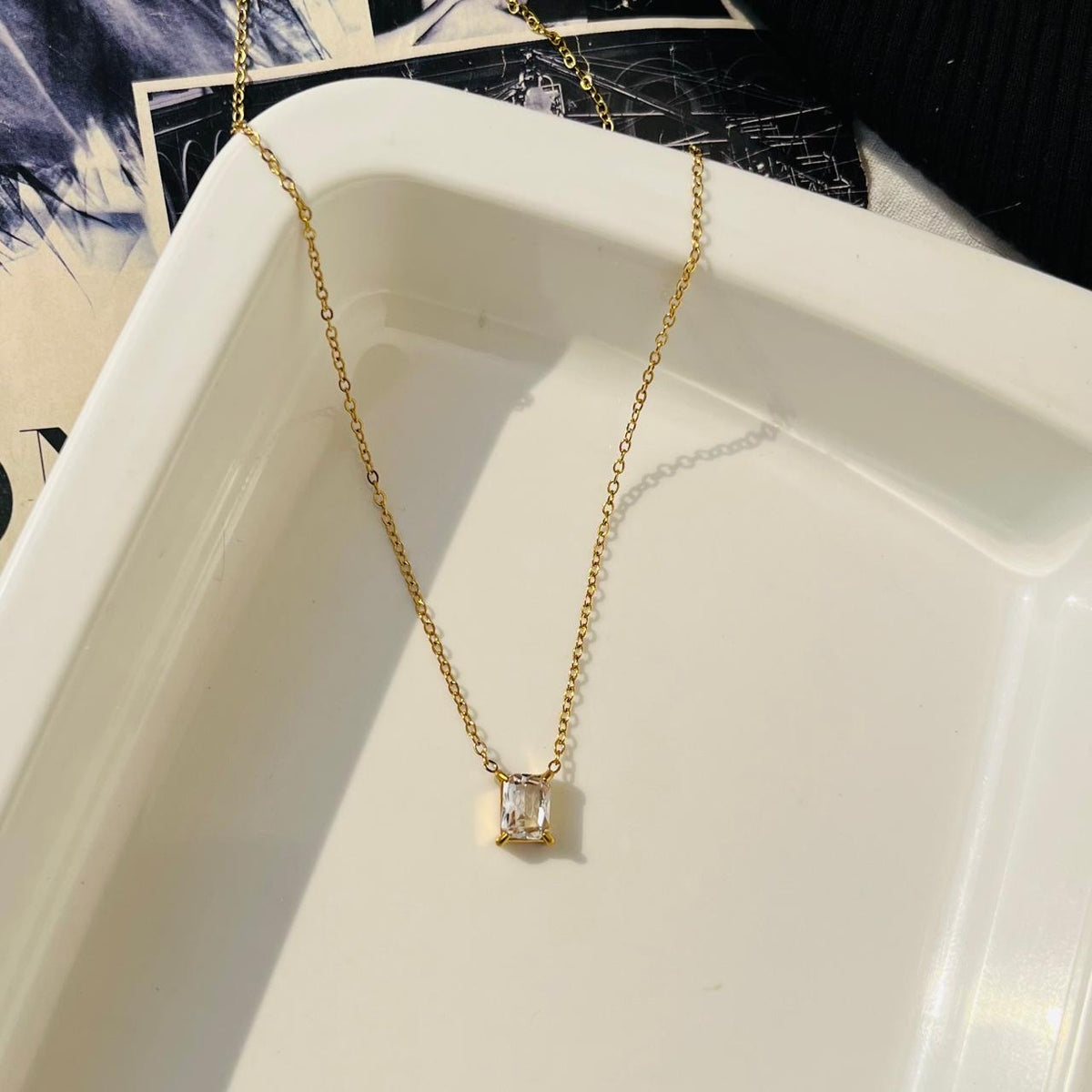 Diamond Necklace ~ Anti Tarnish