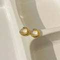 Fleur Small Hoops