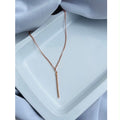 Rosegold Stick Necklace