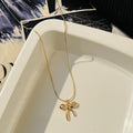 Bow Necklace
