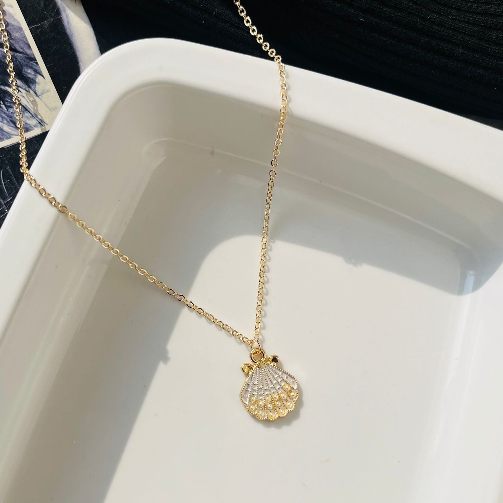 White Dylan Necklace