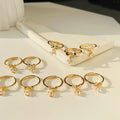 Diamond Bow Rings ~ Adjustable