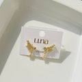 Destiny Earcuff Diamond Earrings ~ Anti Tarnish