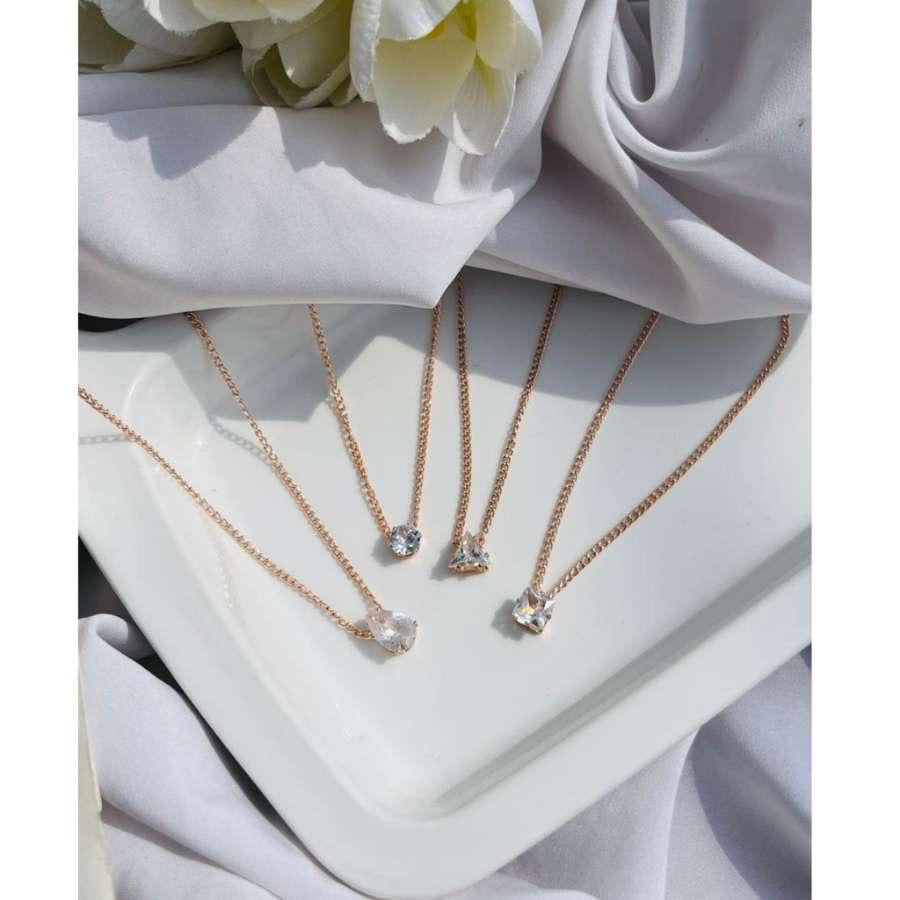 Rosegold Diamond Necklace
