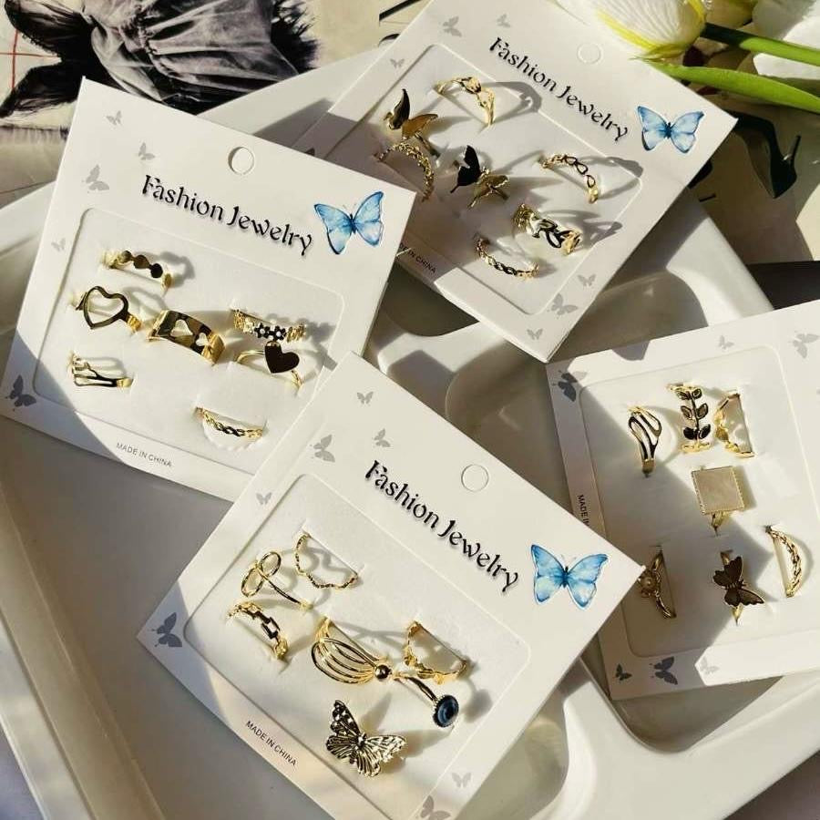 Rings Set ~ 7 Adjustable Rings