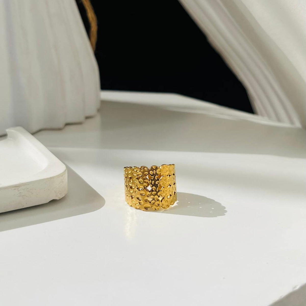 Anti Tarnish Ring ~ Adjustable