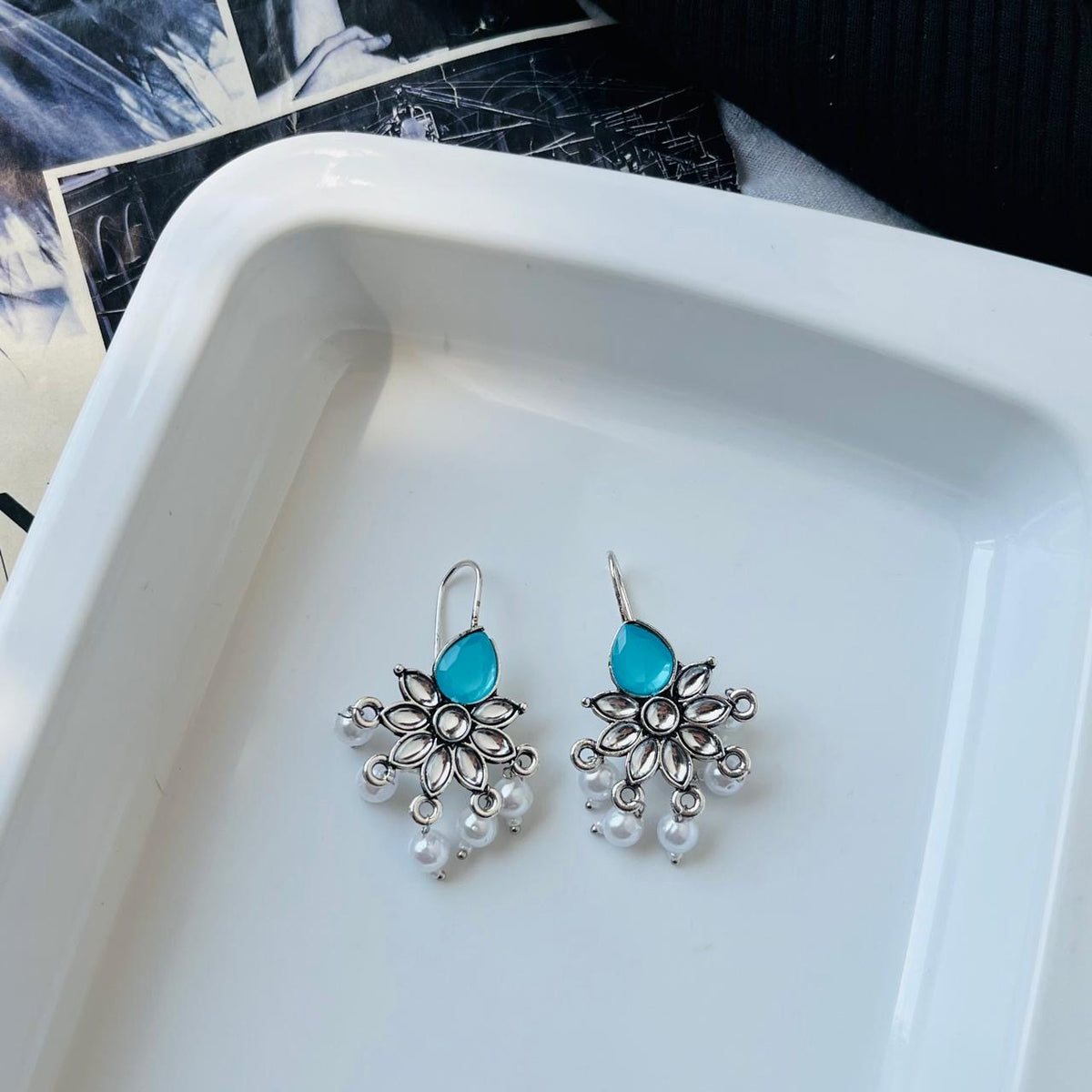 Blue Naina Earrings