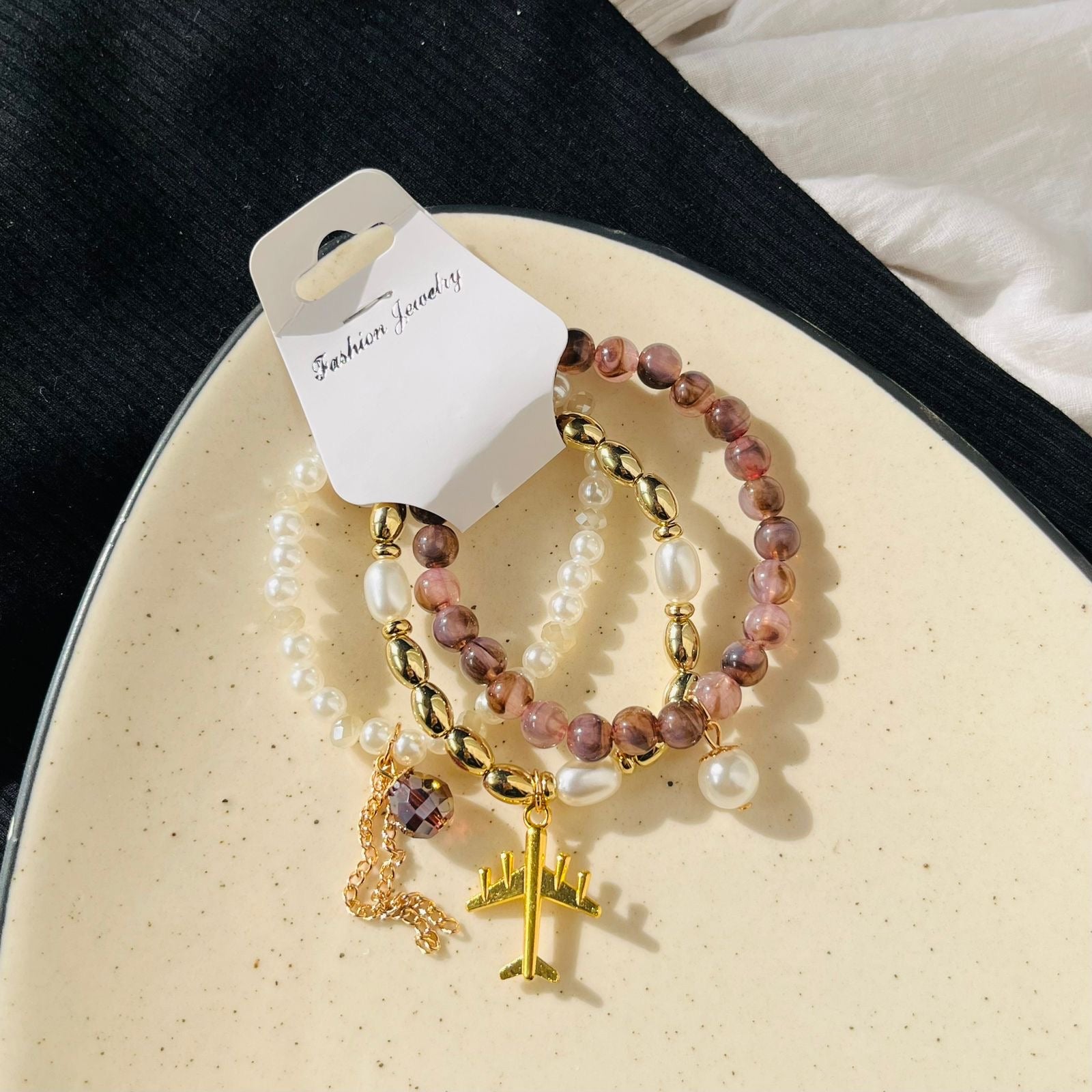 Beads bracelet set ( 3 Bracelet)