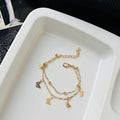Butterfly Layered Bracelet