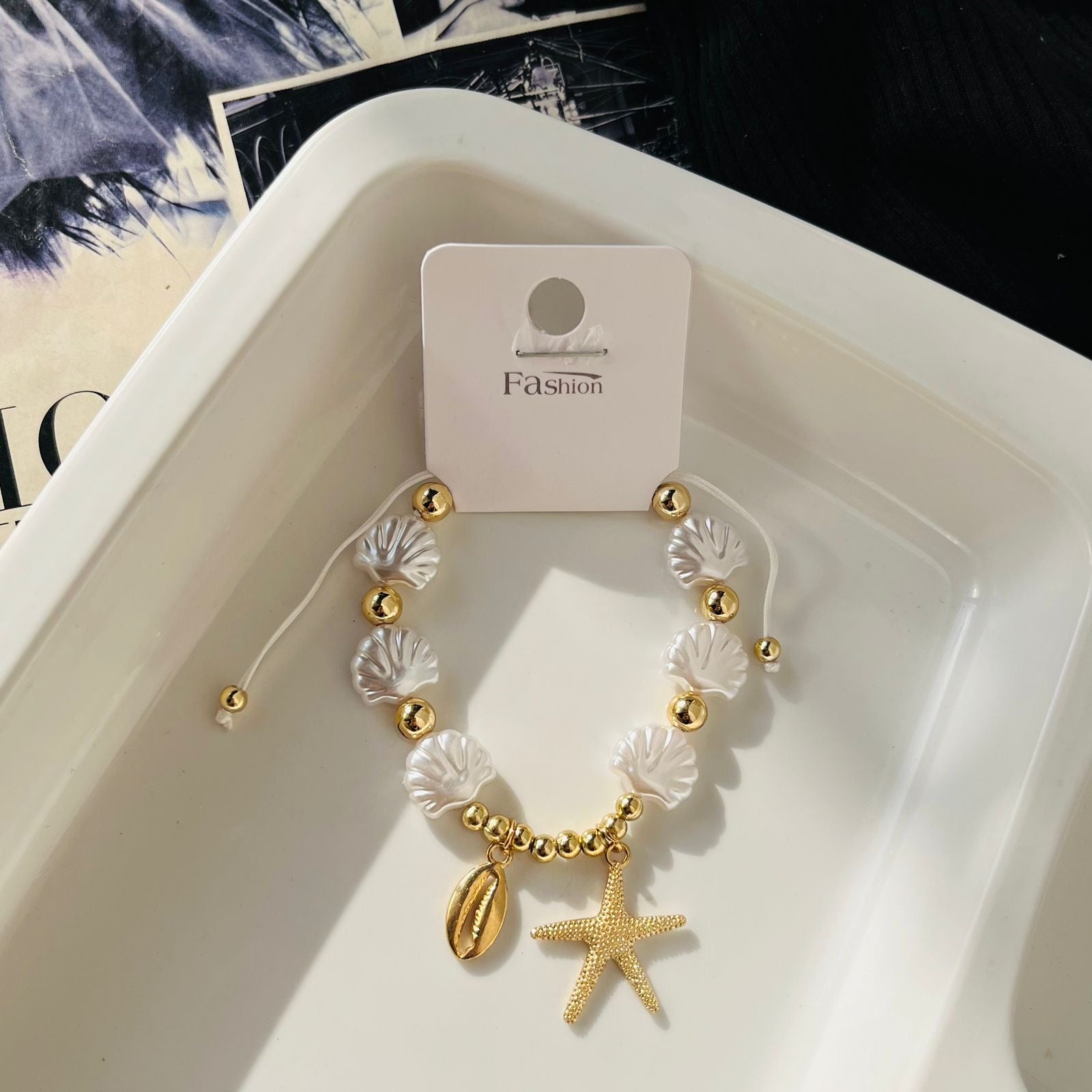 Starfish Beach Bracelet ~ Adjustable