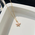 Pink Star Fish Necklace