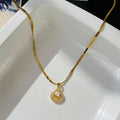 Shell Pearl Necklace ~ Anti Tarnish