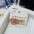 Flower Earrings Combo ( 6 pair )