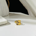 Leaf Adjustable Ring ~ Anti Tarnish