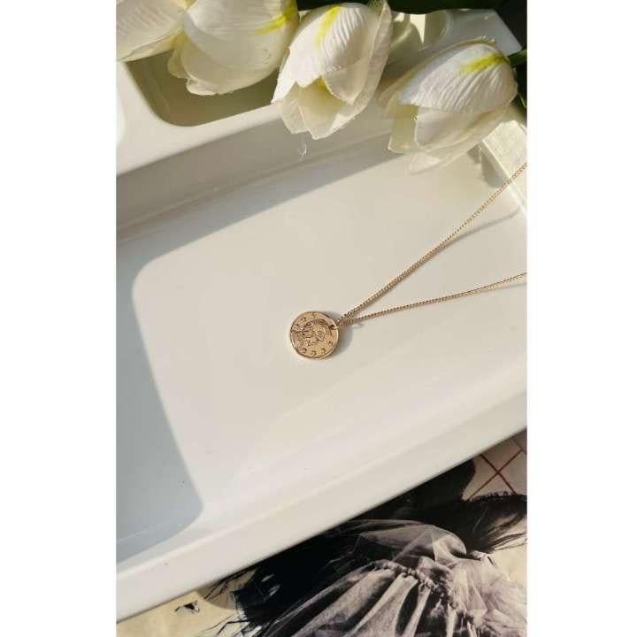 Rosegold Coin Necklace