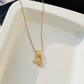 Pink Dawn Necklace ~ Anti Tarnish