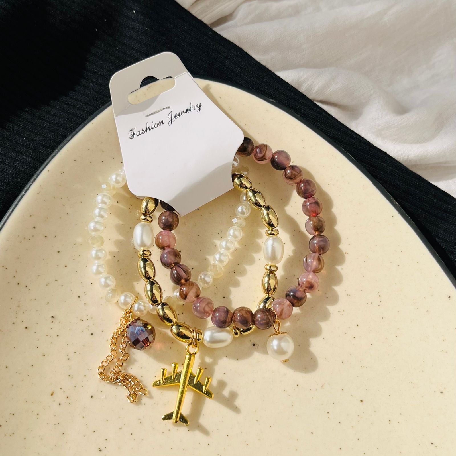 Beads bracelet set ( 3 Bracelet)