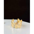 Bow Cuff Bracelet ~ Adjustable