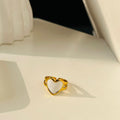 Heart Ring ~ Adjustable ~ Anti Tarnish