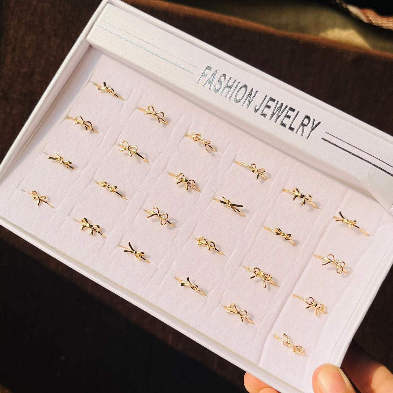 Cute Bow Rings ~ Adjustable