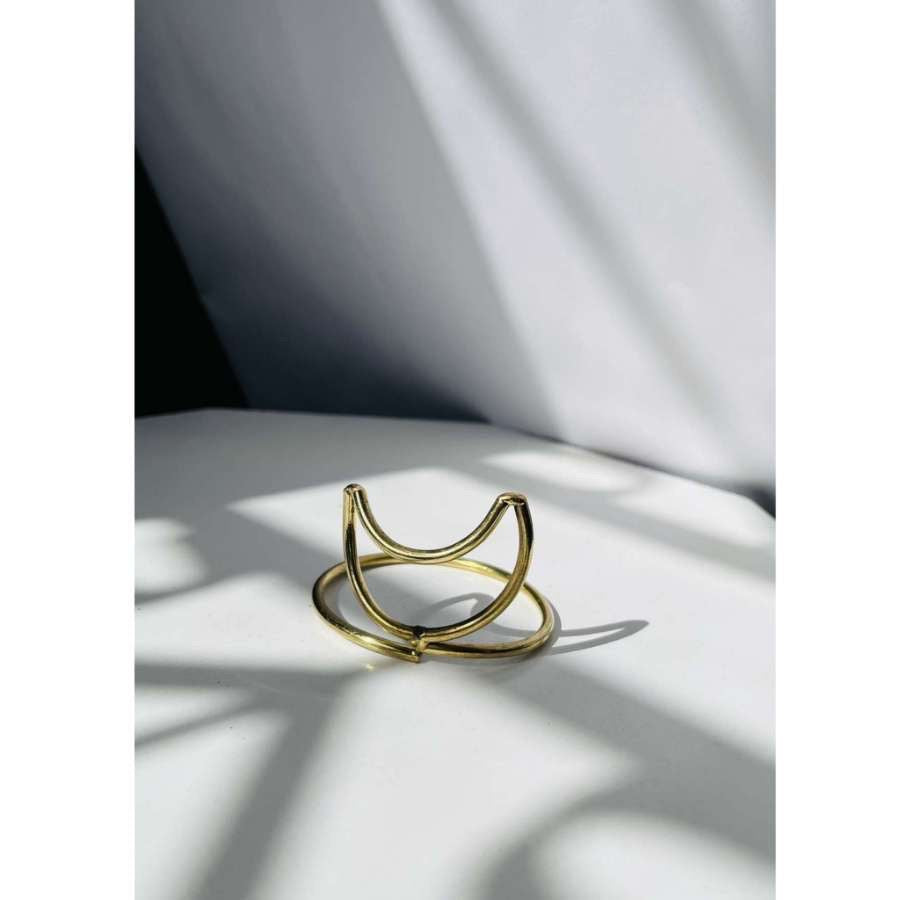 Moon Bangle Adjustable