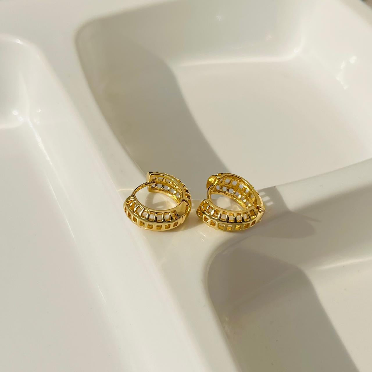 Jade Small Hoops