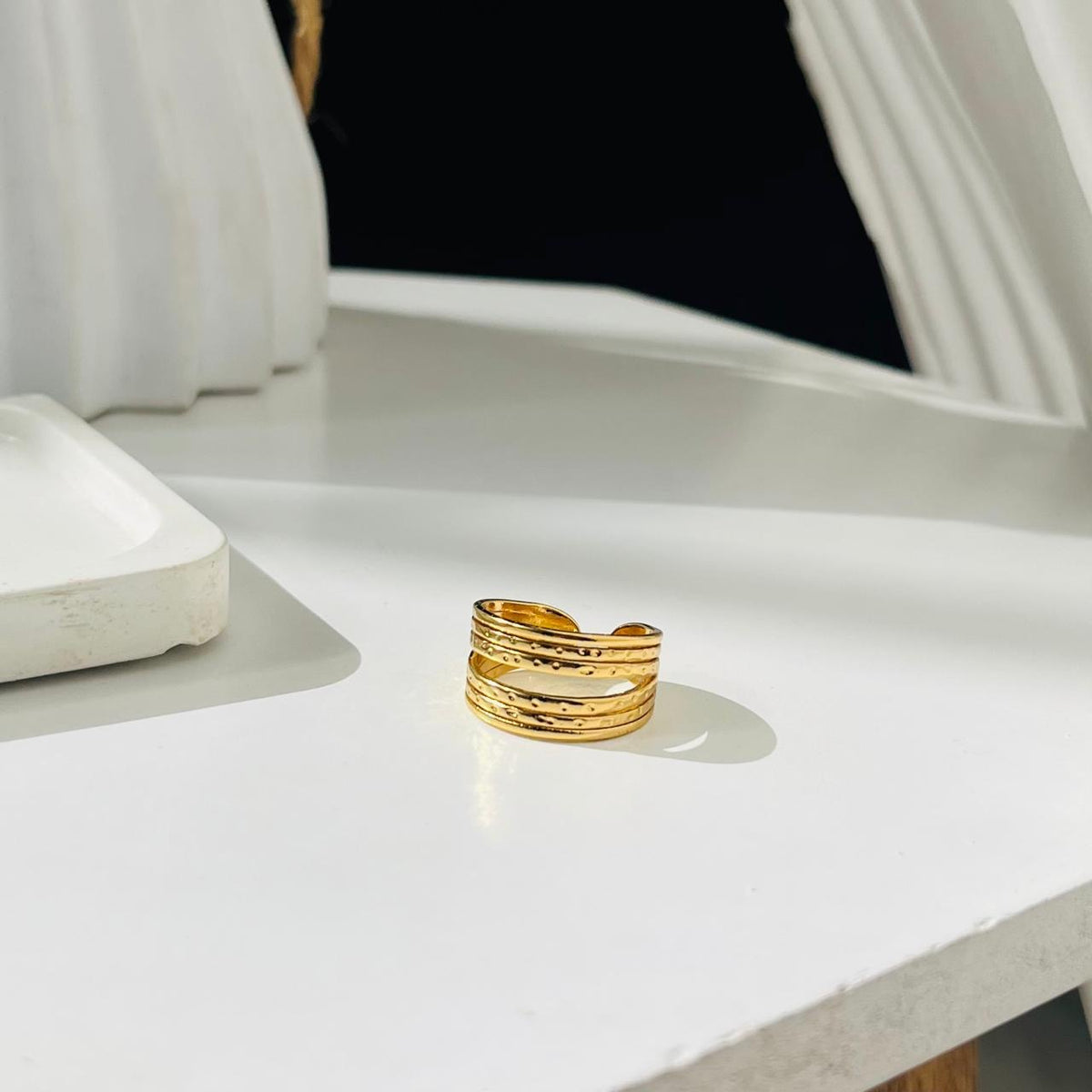 Anti Tarnish Ring ~ Adjustable