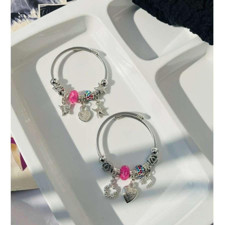 Pink Pandora Bracelet