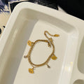 Layered Evil Eye Bracelet ~ Anti Tarnish