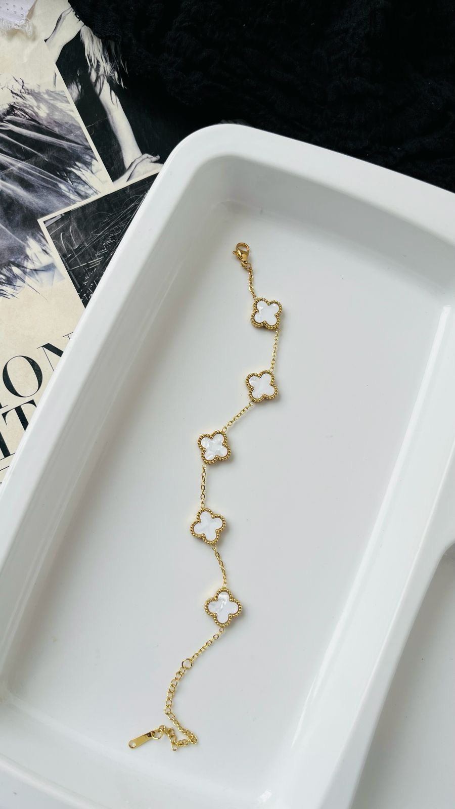 Flower Bracelet ~ Anti Tarnish