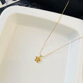 Flower Necklace ~ Anti Tarnish