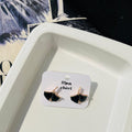 Black Rylee Earrings