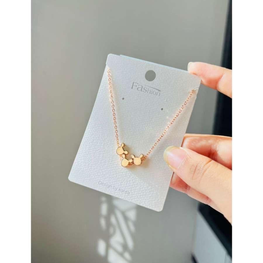Golden Teddy Necklace