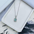 Blue stone necklace