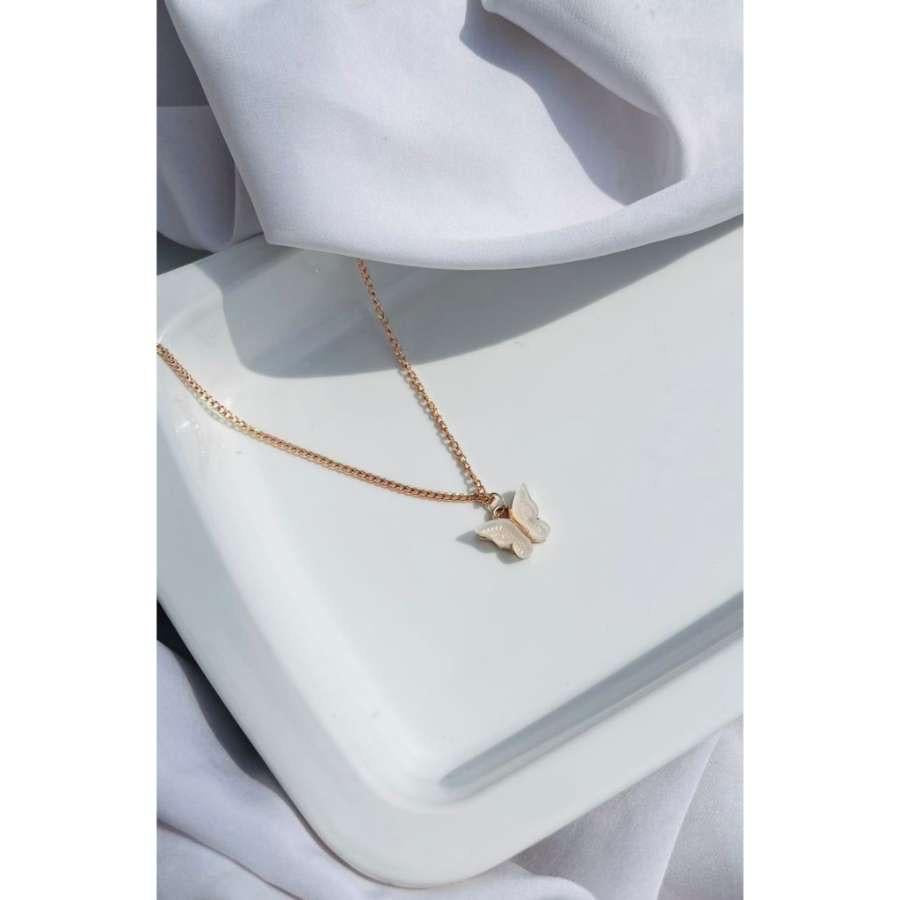 Rosegold Butterfly Necklace