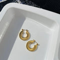 Hannah Hoops ~ Anti Tarnish