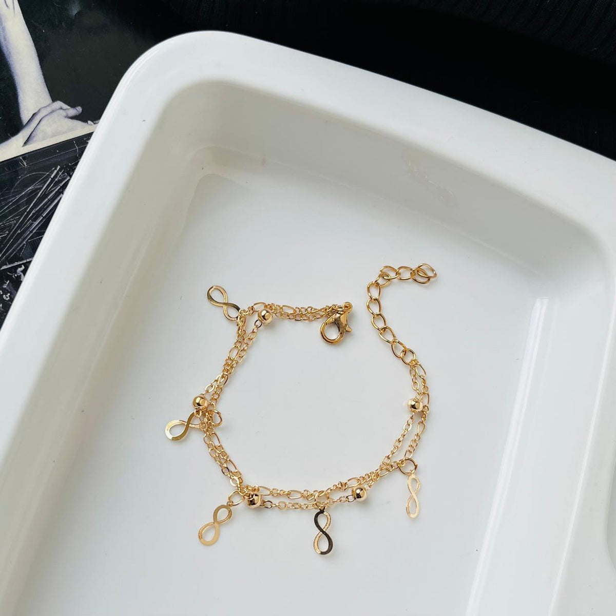 Infinity Layered Bracelet