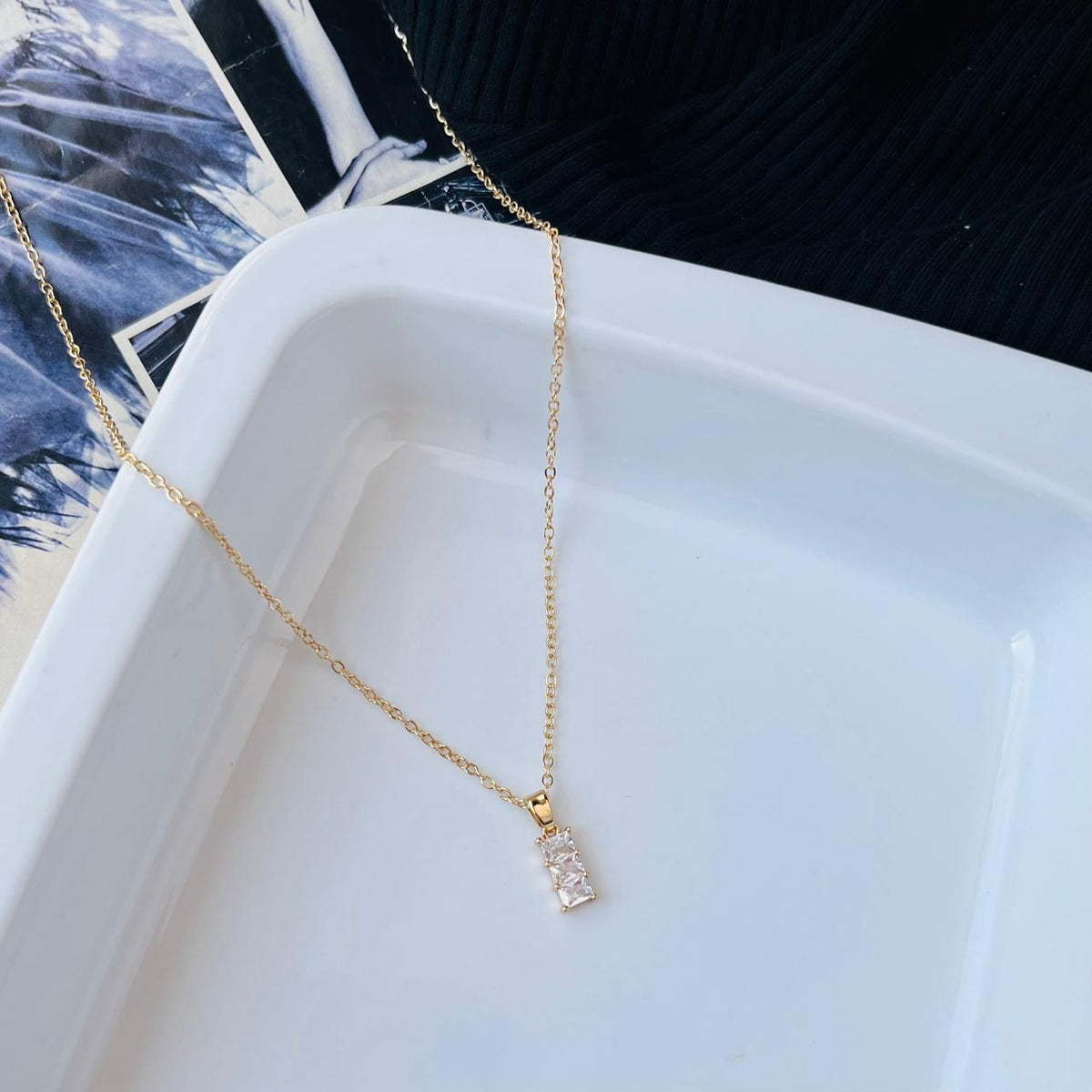 Diamond Necklace ~ Anti Tarnish