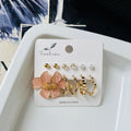 Flower Earrings Combo ( 6 pair )