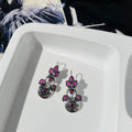 Purple Pink Ishika Earrings