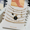 Daisy Anklets Set ( 6 Anklets )