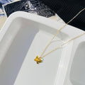 Golden Butterfly Necklace