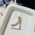 Leaf Diamond Ear Cuff