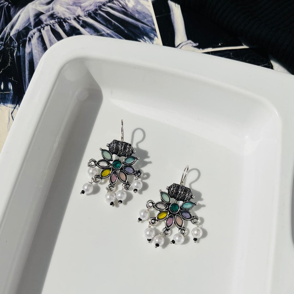 Multi Coloured Ananya Earrings