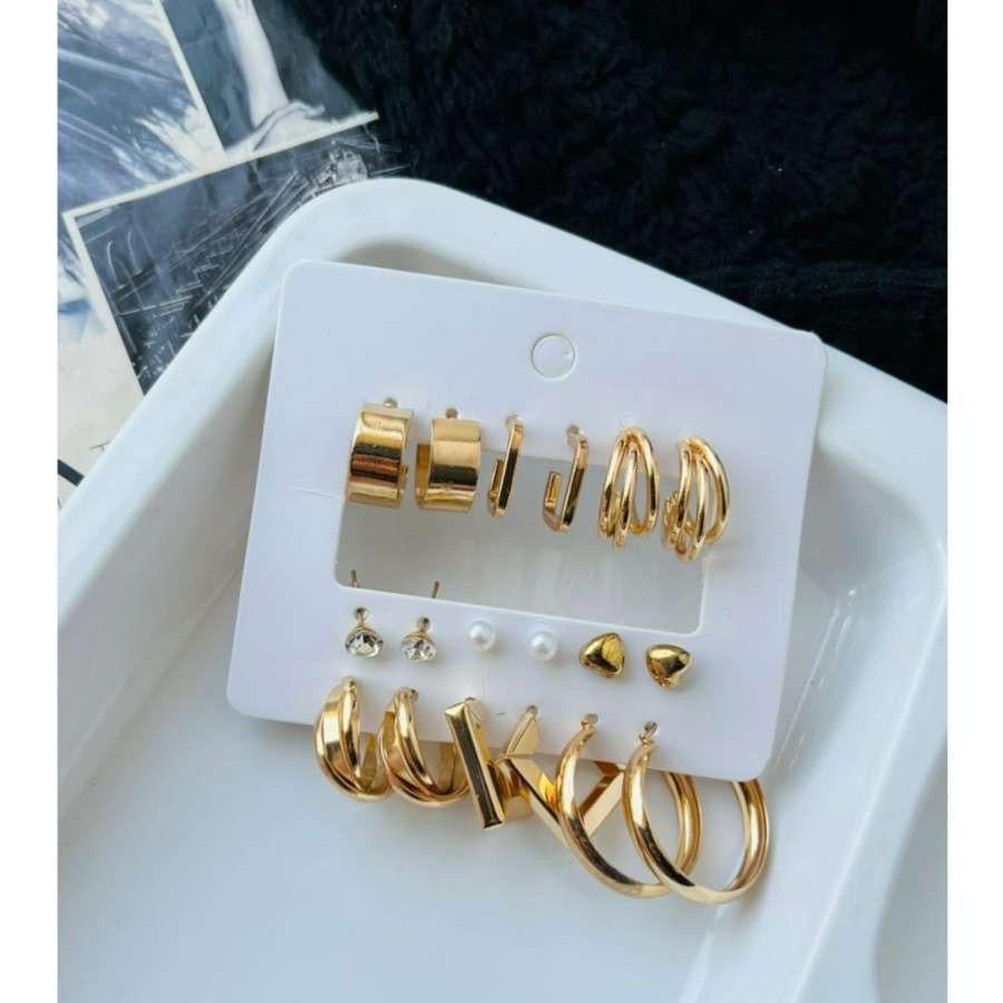 Earrings Combo ( 9 pairs )